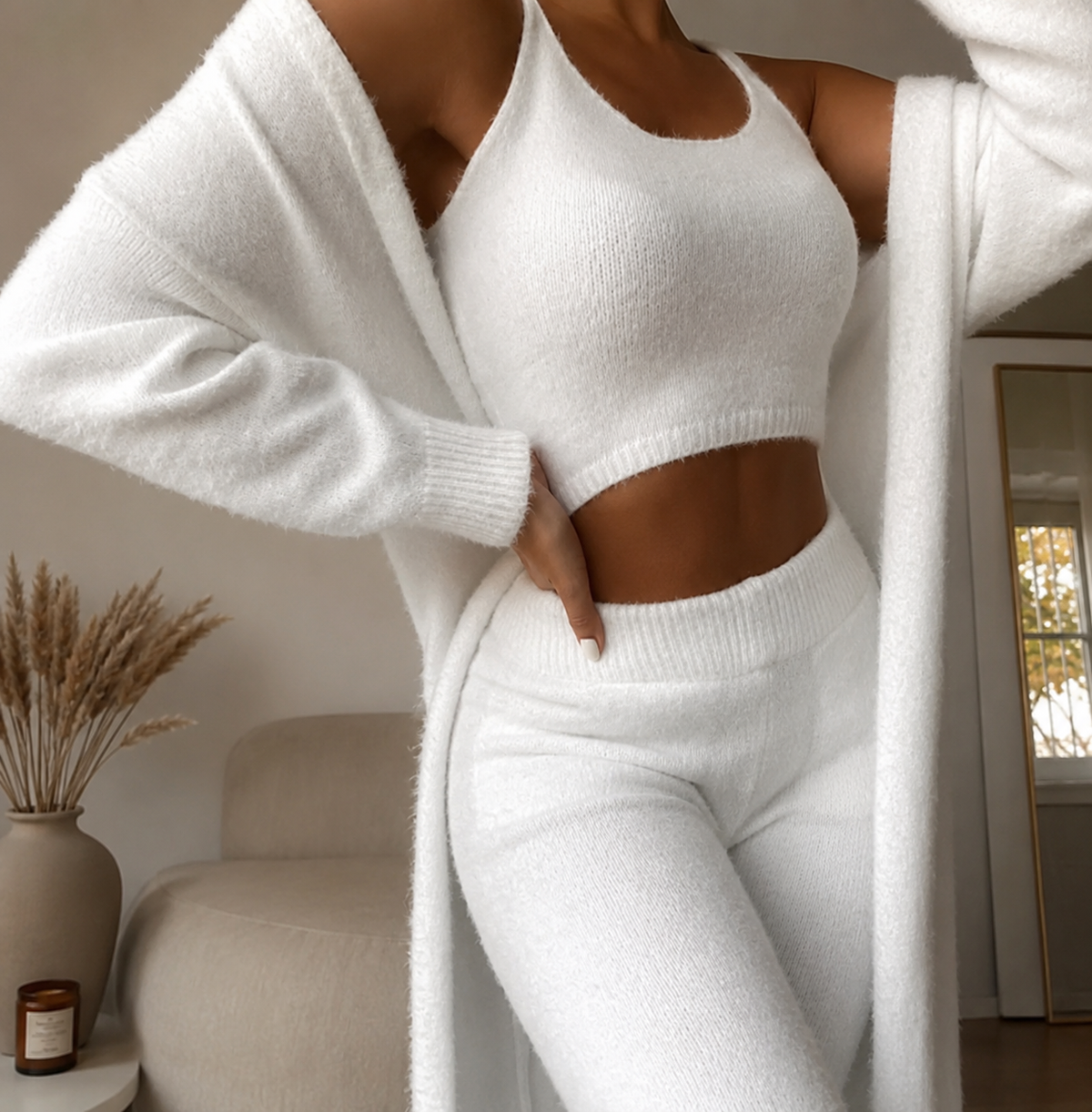 Nimbus Set — 3-Delige Fleece Loungewear