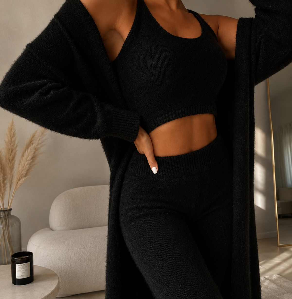 Nimbus Set — 3-Delige Fleece Loungewear